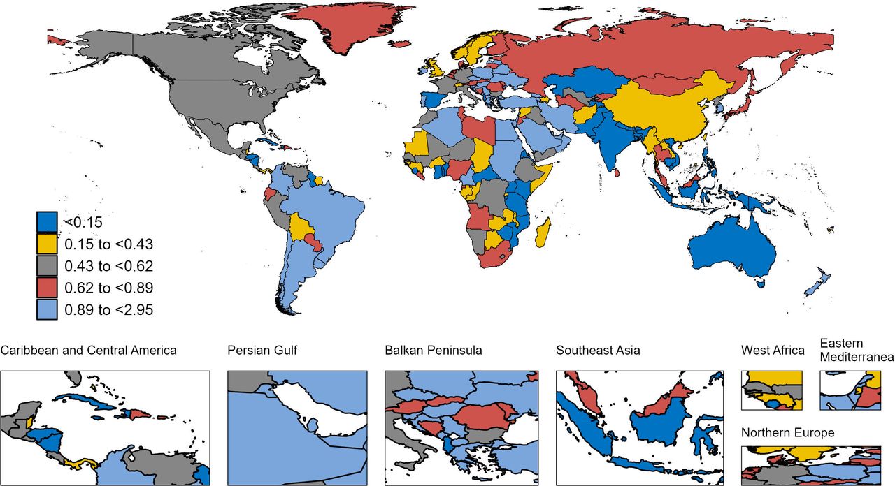 Global, regional and national burden of retinopathy of prematurity in ...